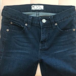 Free People Flared Dark Jeans